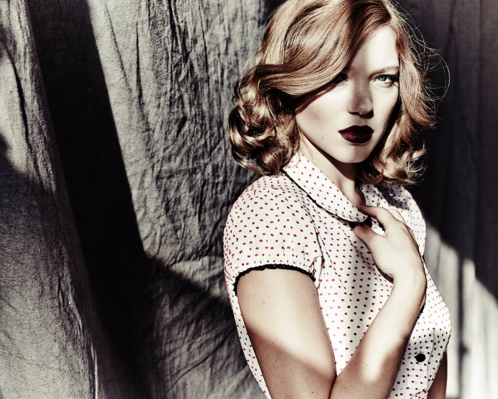 actress L a Seydoux French young adult beautiful woman 2k