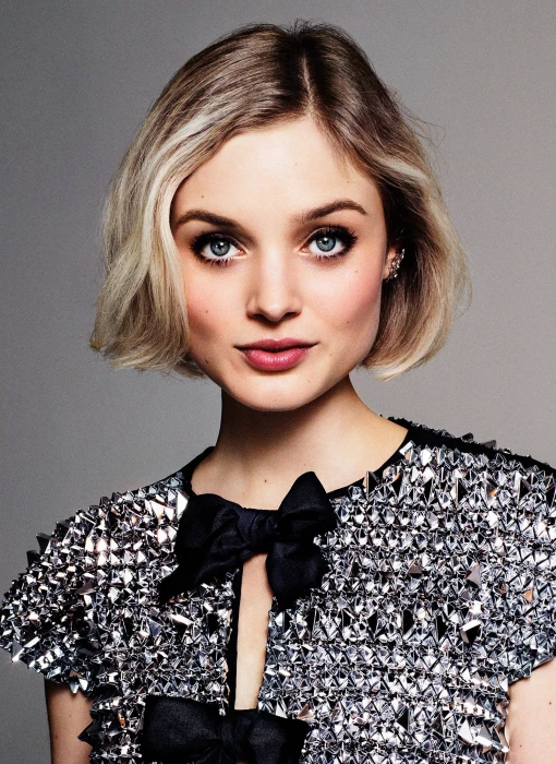actress women Bella Heathcote portrait looking at camera