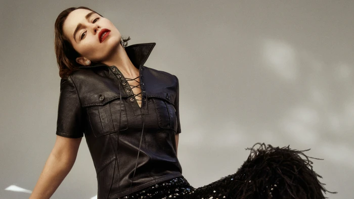 Actresses Emilia Clarke Brunette English Lipstick 2k