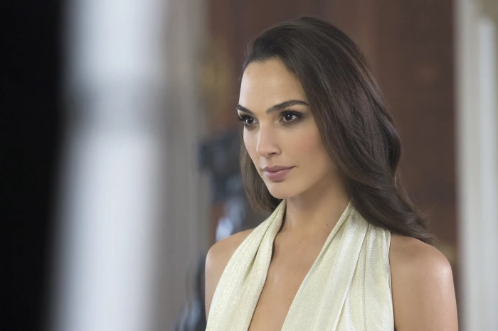 actress women model brunette dress white Gal Gadot 2k 4k