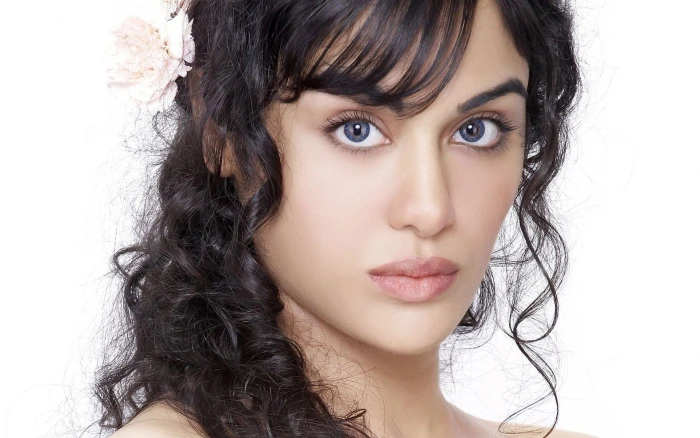 Actresses Adah Sharma portrait headshot beauty looking at camera