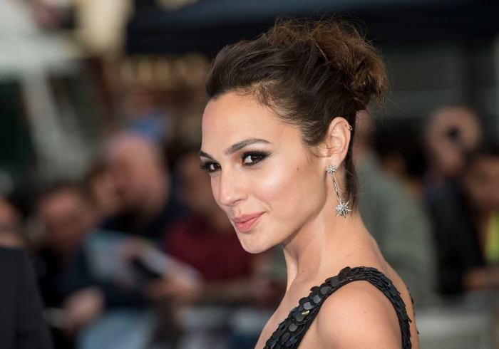 Actresses Gal Gadot portrait headshot women adult beauty