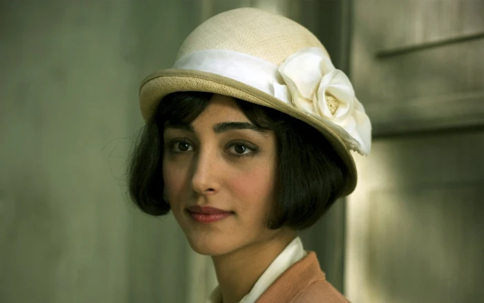 Actresses Golshifteh Farahani portrait headshot hat clothing