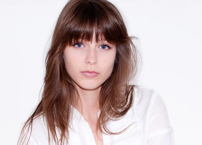 Actresses Melissa Benoist Blue Eyes Brunette Face 95