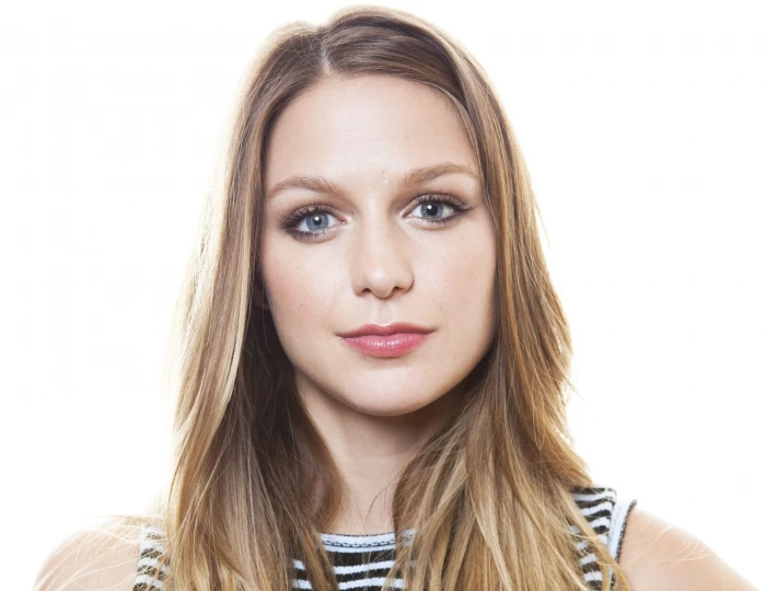 Actresses Melissa Benoist Blue Eyes Face 89