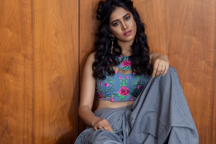 Actresses Nabha Natesh Black Hair Bollywood Girl Indian