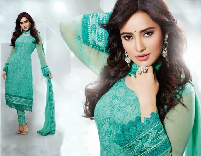 Actresses Neha Sharma Indian Model National Dress