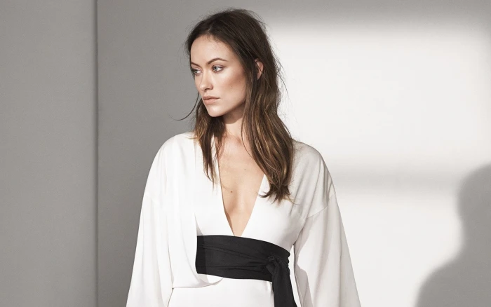 Actresses Olivia Wilde American Blue Eyes Brunette one person