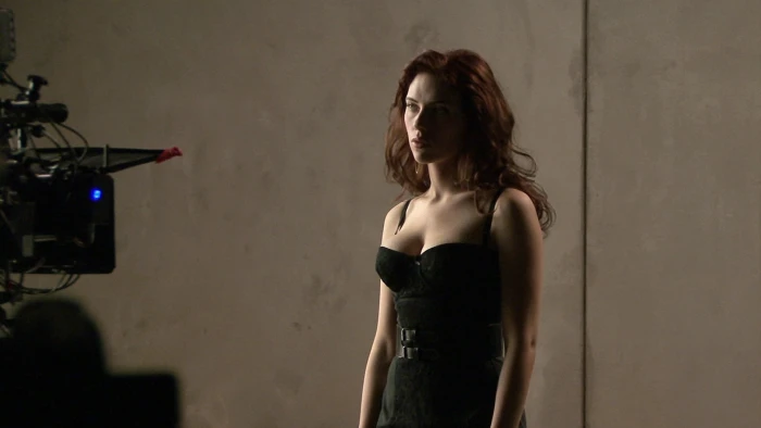 Actresses Scarlett Johansson adult standing fashion young