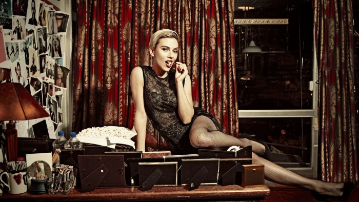 Actresses Scarlett Johansson Blonde young adult fashion