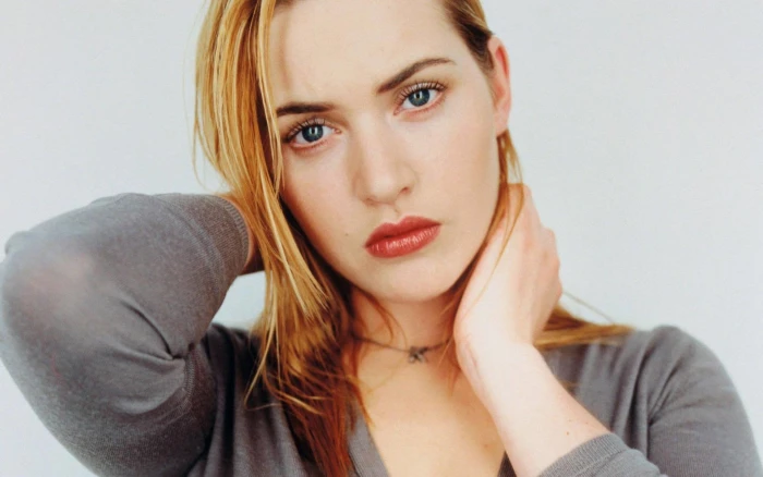 Actresses Kate Winslet portrait one person headshot looking at camera