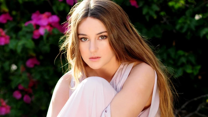 Actresses Shailene Woodley American Brown Eyes Brunette