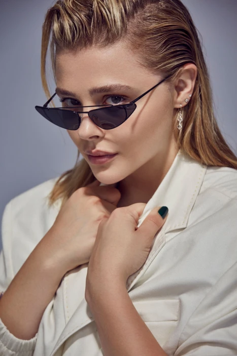 Chlo Grace Moretz actress women with glasses sunglasses