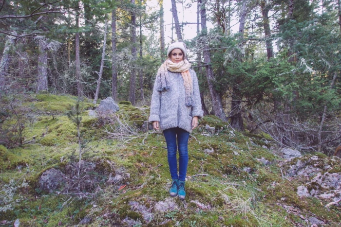 Nathalie Kelley model actress women tree plant one person