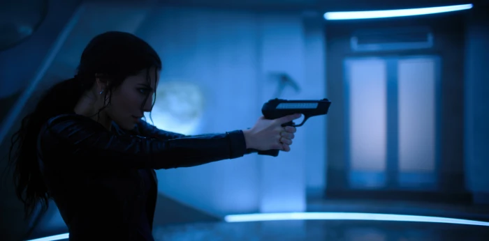 Altered Carbon actress Martha Higareda celebrity Girl With Weapon 2k 4k