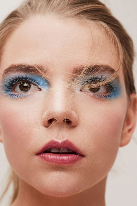Anya Taylor Joy actress face women makeup portrait