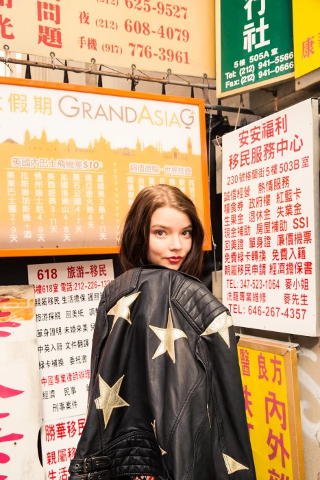 Anya Taylor Joy actress women one person text portrait