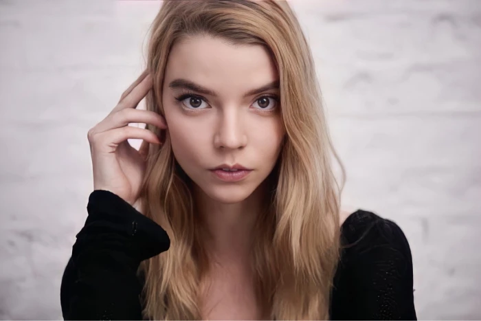 Anya Taylor Joy women actress blonde long hair young woman