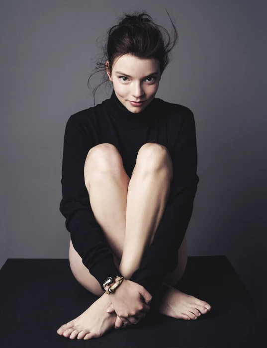 Anya Taylor Joy women actress legs brunette dark hair