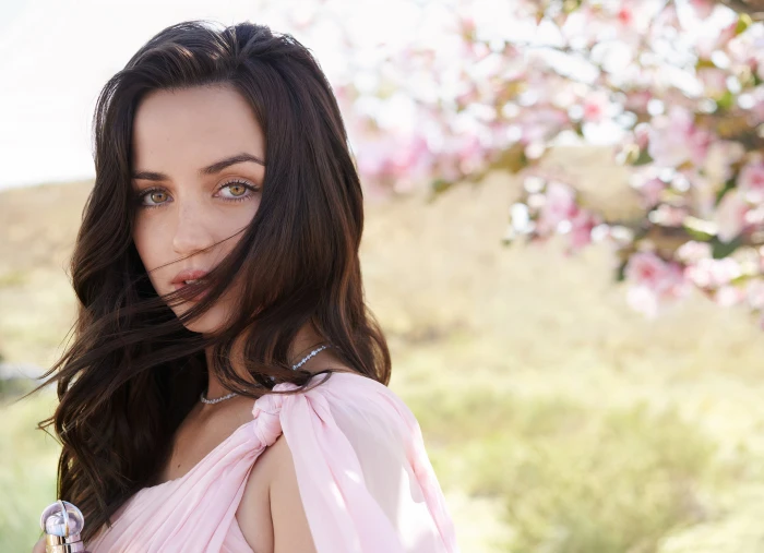 Ana de Armas women model actress outdoors nature