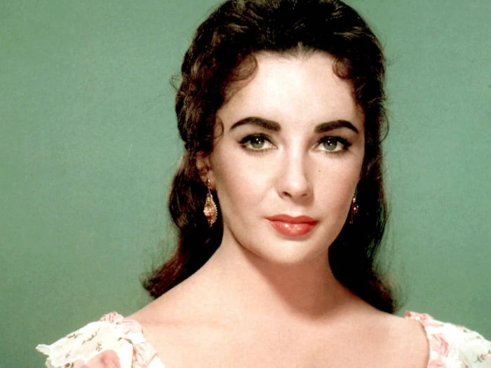 Beautiful Elizabeth Taylor old actress star