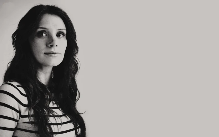 Bryce Dallas Howard actress monochrome black white portrait