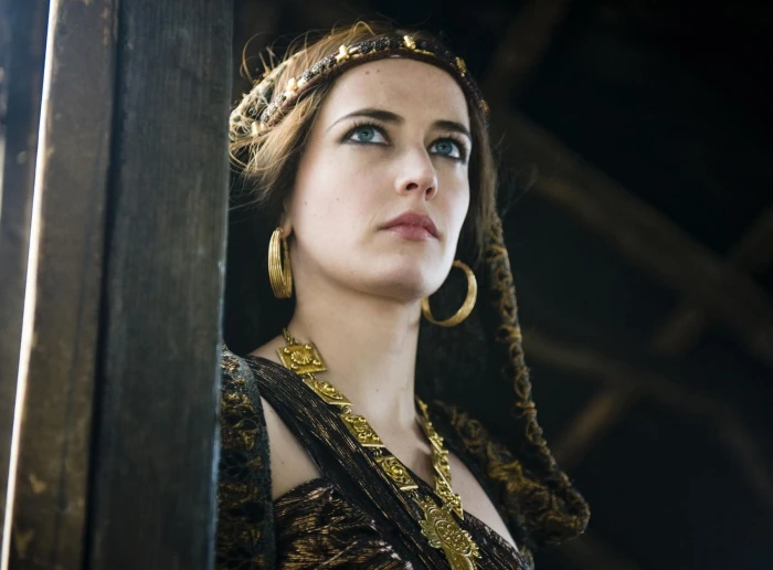 Camelot TV Series girl actress Eva Green woman portrait