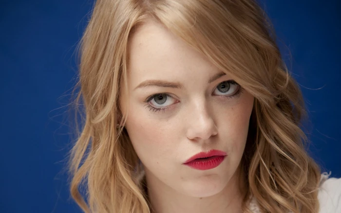 Emma Stone Actresses portrait hair headshot studio shot