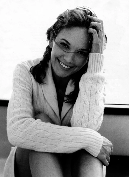 Diane Lane actress women monochrome one person portrait 2k