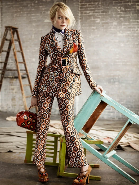 Emma Stone women actress blonde ladders chair handbags