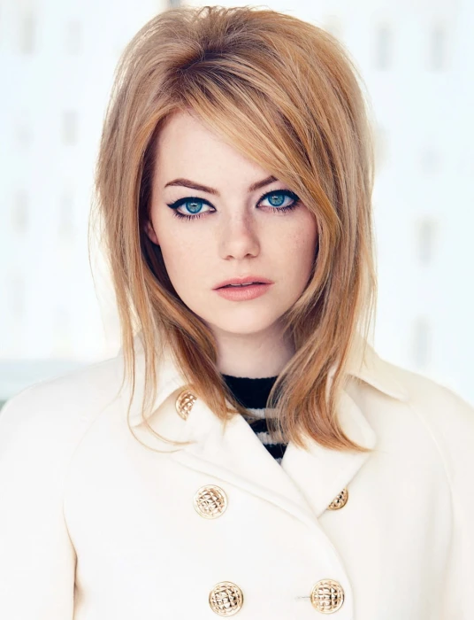 Emma Stone women portrait actress celebrity face one person