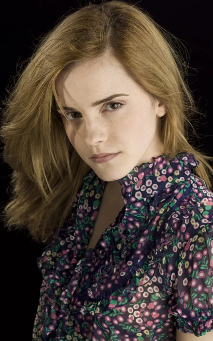 Emma Watson actress celebrity women portrait display hair