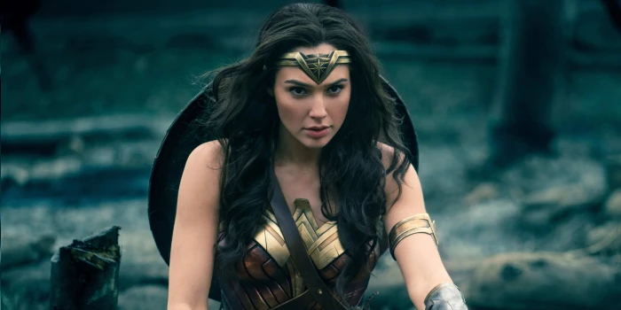 Gal Gadot women actress Wonder Woman DC Comics dark hair 2k