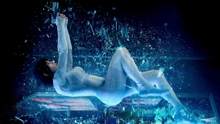 Ghost In The Shell wallpaper Scarlett Johansson women actress 2k