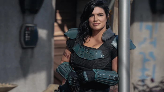 Gina Carano actress brunette The Mandalorian 2k