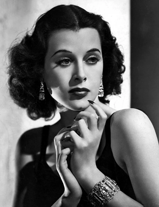 hedy lamarr actress vintage movies motion pictures monochrome