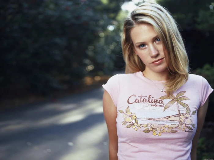 January Jones women blonde blue eyes outdoors actress