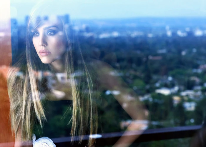 Jessica Alba women movies glass actress 2k