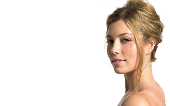 Jessica Biel women face actress portrait looking at viewer 76