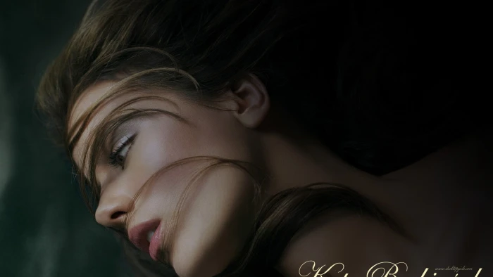 Kate Beckinsale women actress brunette face celebrity