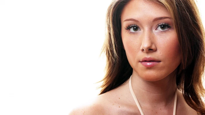 Jewel Staite actress portrait looking at camera headshot