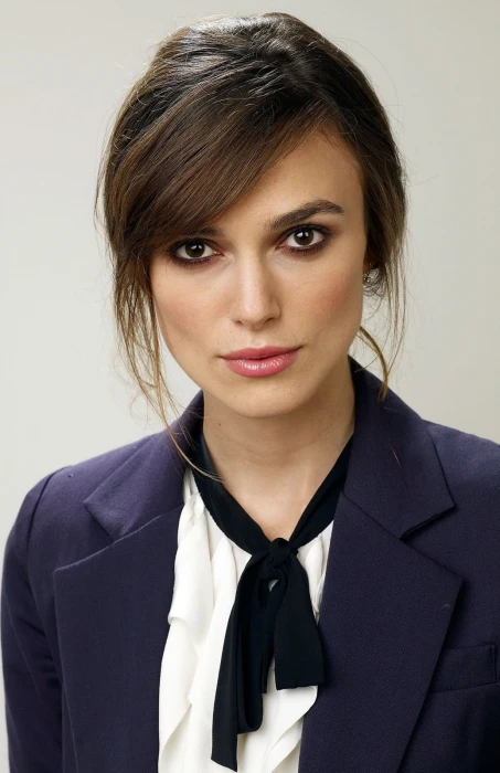 Keira Knightley women brunette actress celebrity portrait