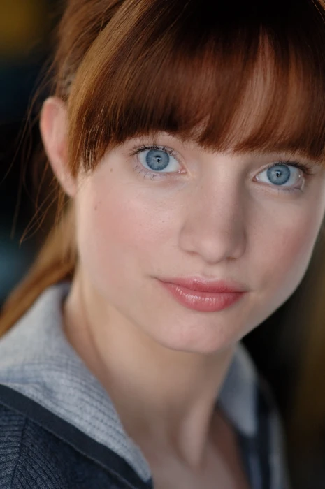 Laurence Leboeuf women blue eyes redhead actress portrait 2k