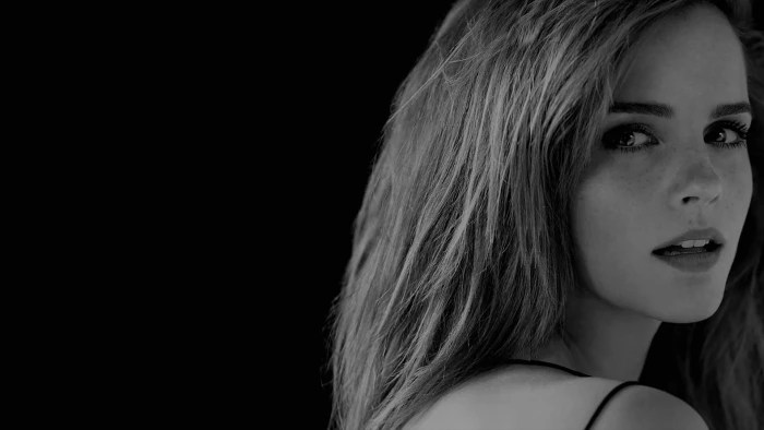 monochrome face long hair portrait women actress celebrity
