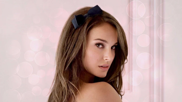 Natalie Portman blonde actress women white