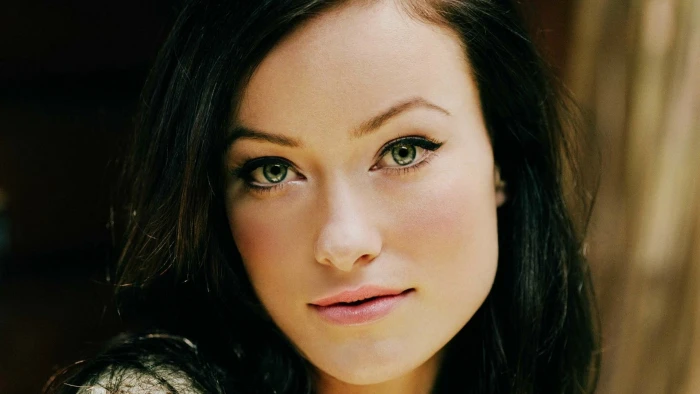 Olivia Wilde face actress celebrity women closeup eyeliner