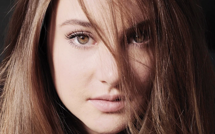 shailene woodley actress film headshot portrait hair 2k