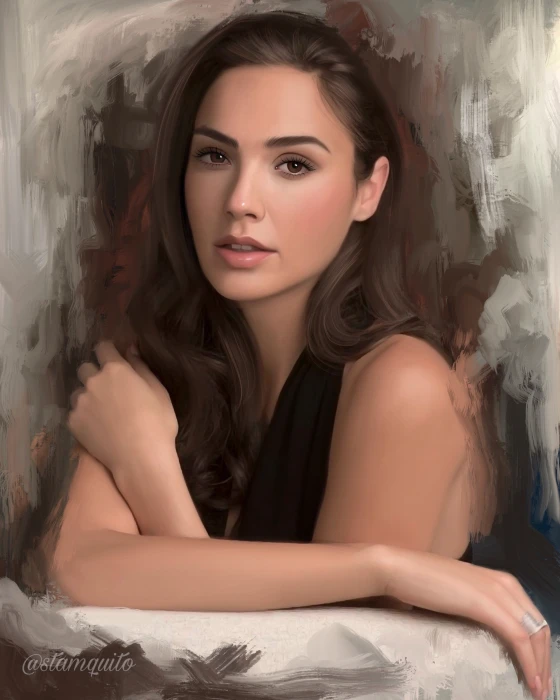 Stam Quito ArtStation Gal Gadot diana prince Wonder Woman 2k