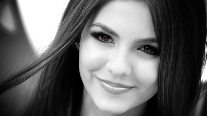 Victoria Justice celebrity actress singer women selective coloring