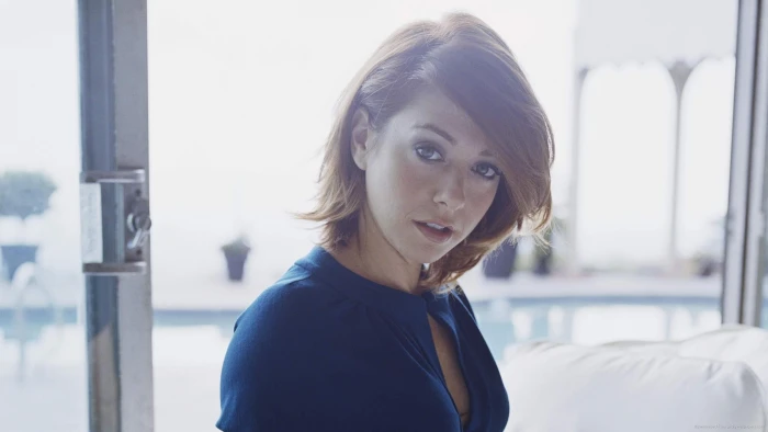 women Alyson Hannigan actress portrait one person headshot 2k